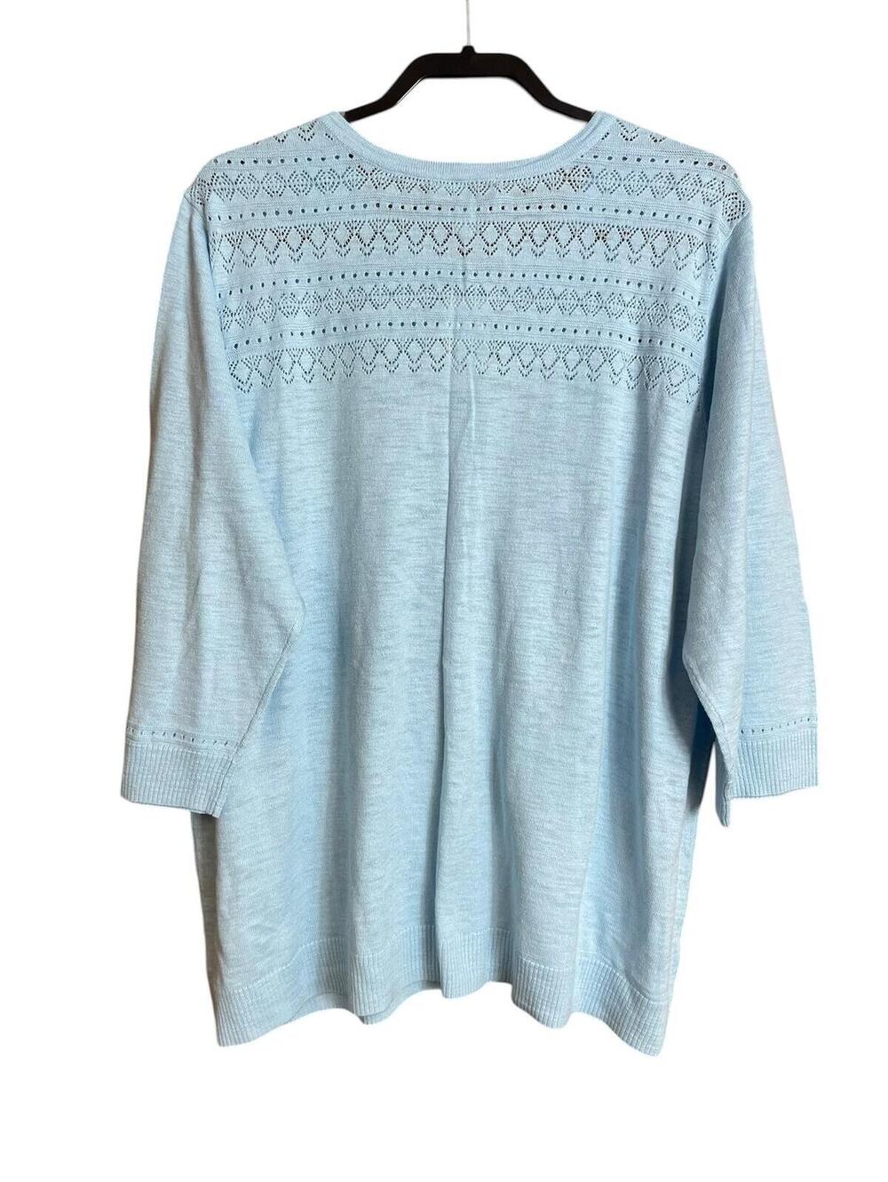 CJ Banks NWT cardigan sweater 3X - Picture 2 of 9